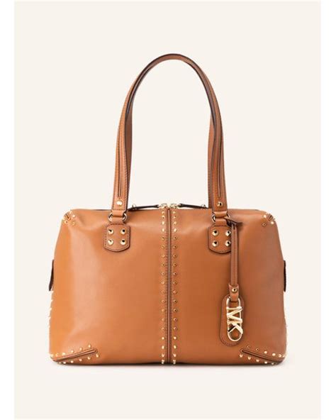 michael kors handtasche mit nieten und ketten|Designer.